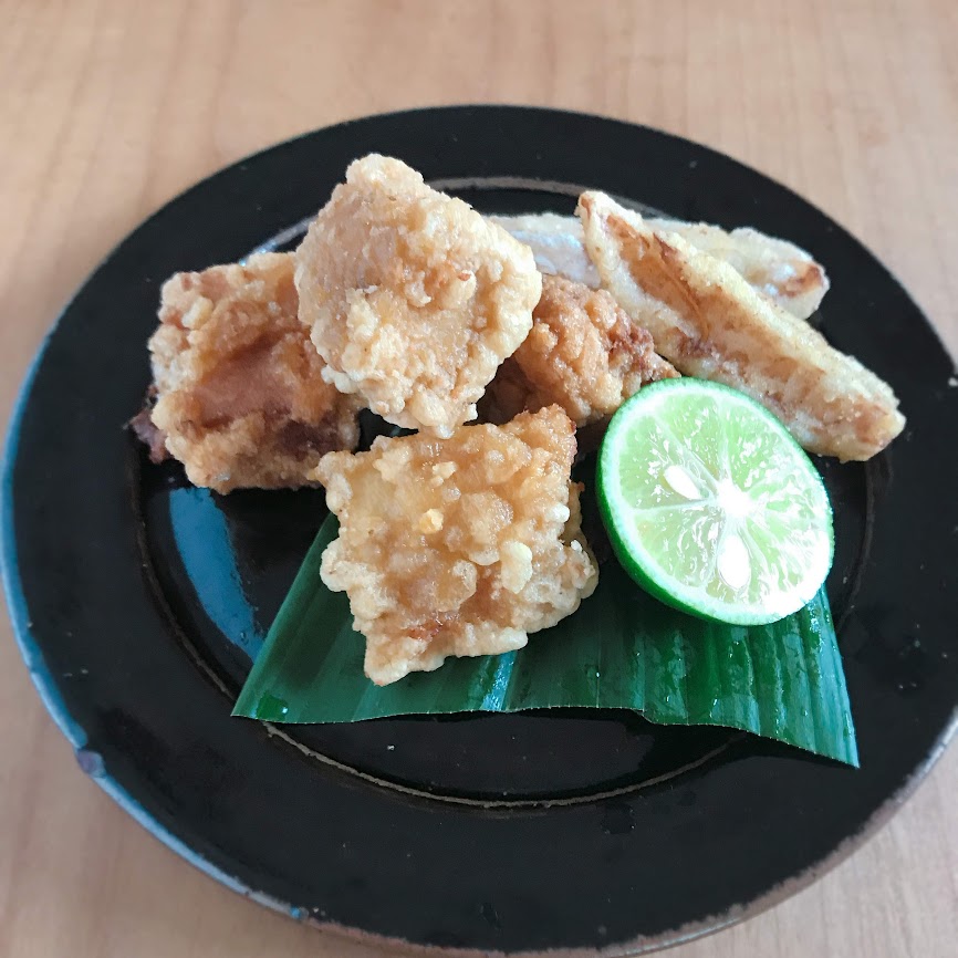 蓮根のから揚げ　「本日のやさい料理」