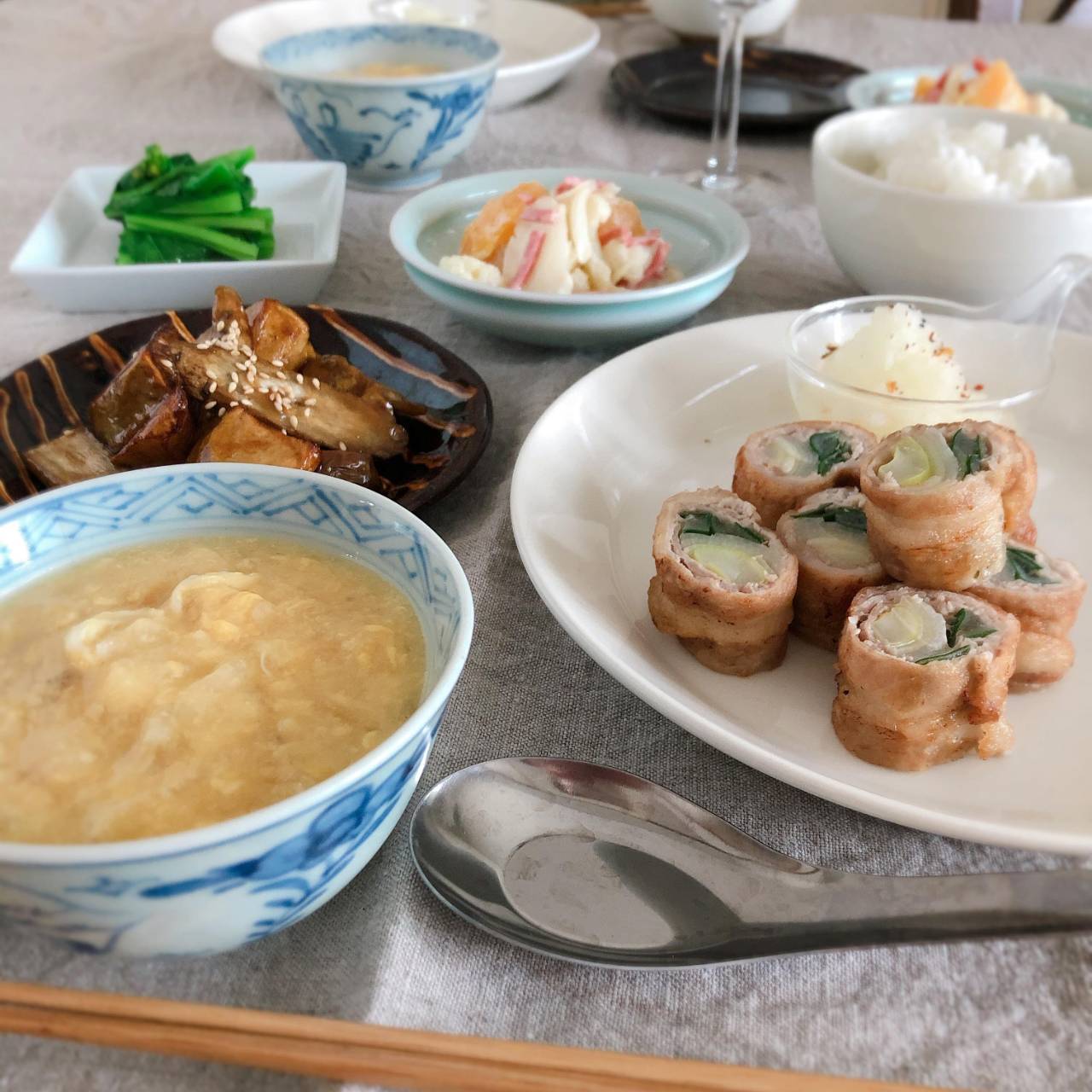 白ねぎの肉巻き揚げ　～本日のやさいレシピ～